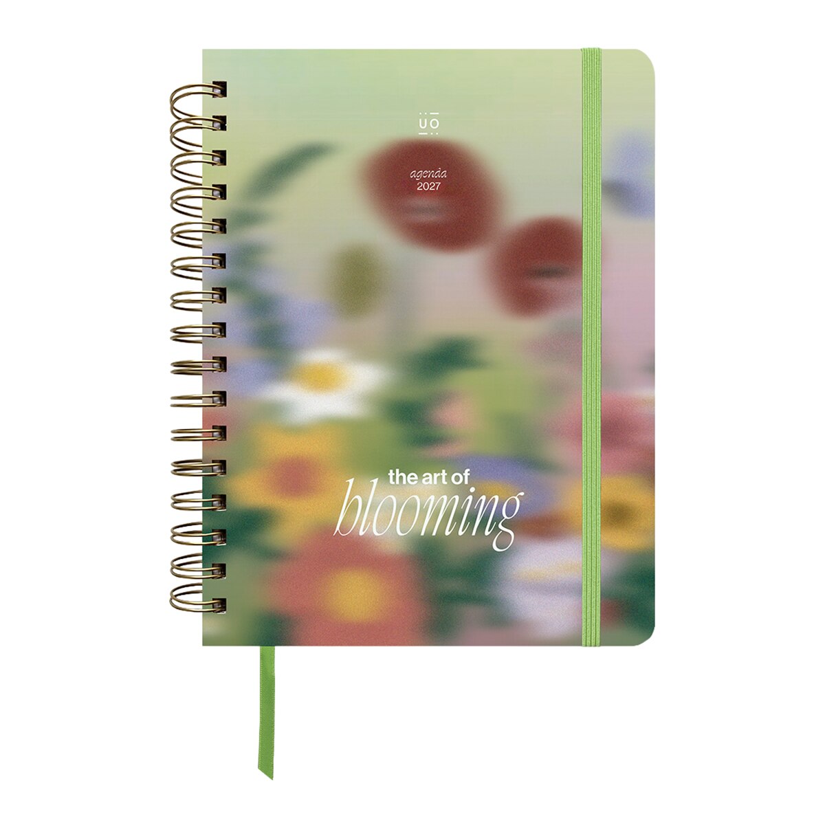 Imagem 0 de Agenda Anual 12 Meses 2027 168x220 mm Vista Semanal Bloom UO Espanhol