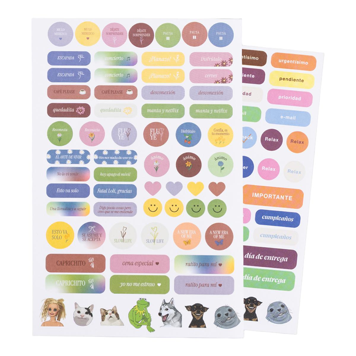 Agenda Anual 12 Meses 2027 168x220 mm Vista Semanal Bloom UO Espanhol Multicolor-21