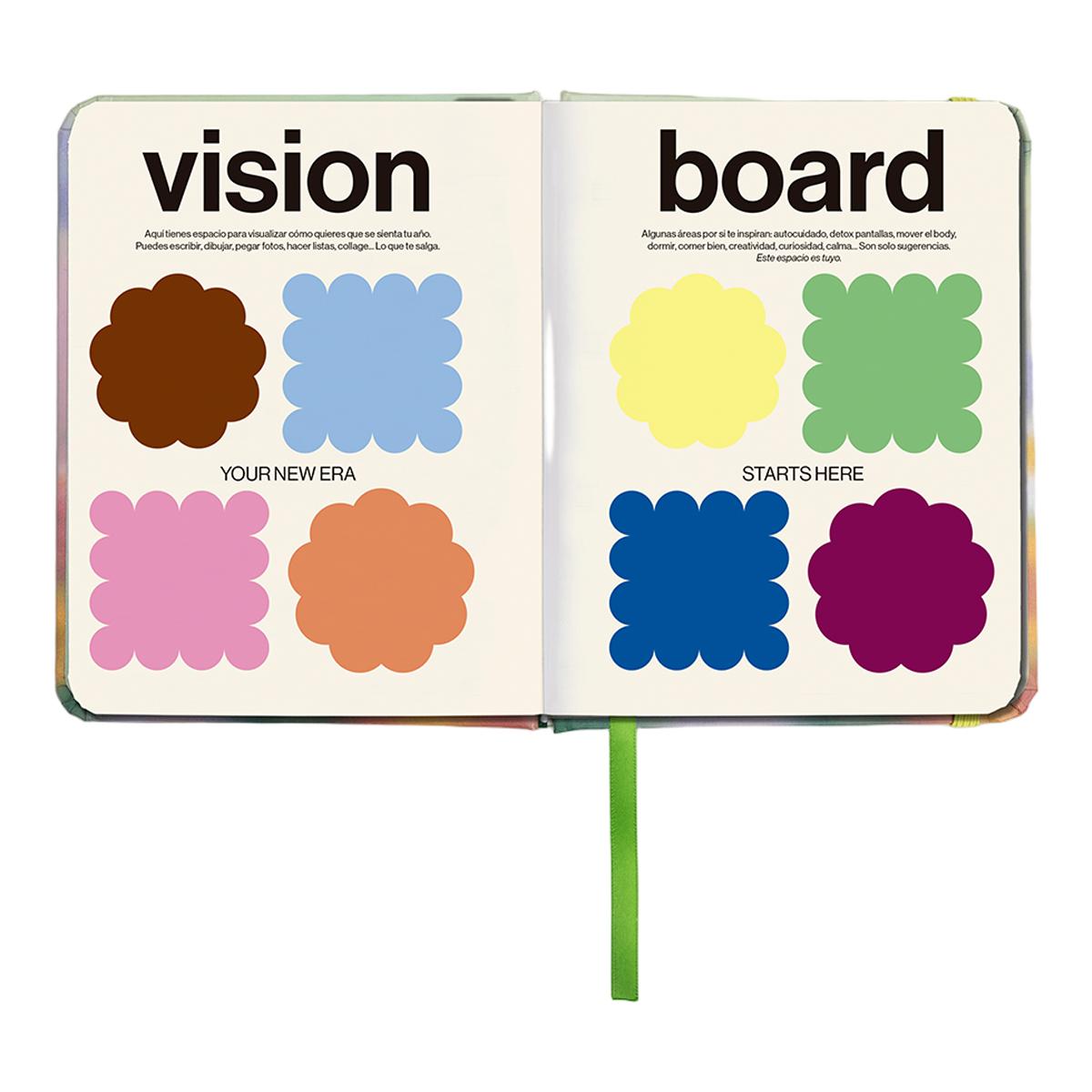 Agenda Anual 12 Meses 2027 128x154 mm Mini Vista Semanal Bloom UO Espanhol Multicolor-9