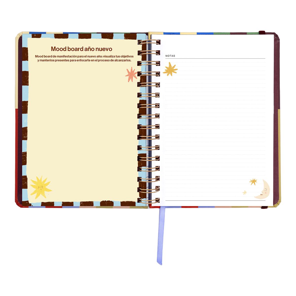 Agenda Anual 12 Meses 2027 168x220 mm 1 Dia por Página Copenhague UO Espanhol Multicolor-14