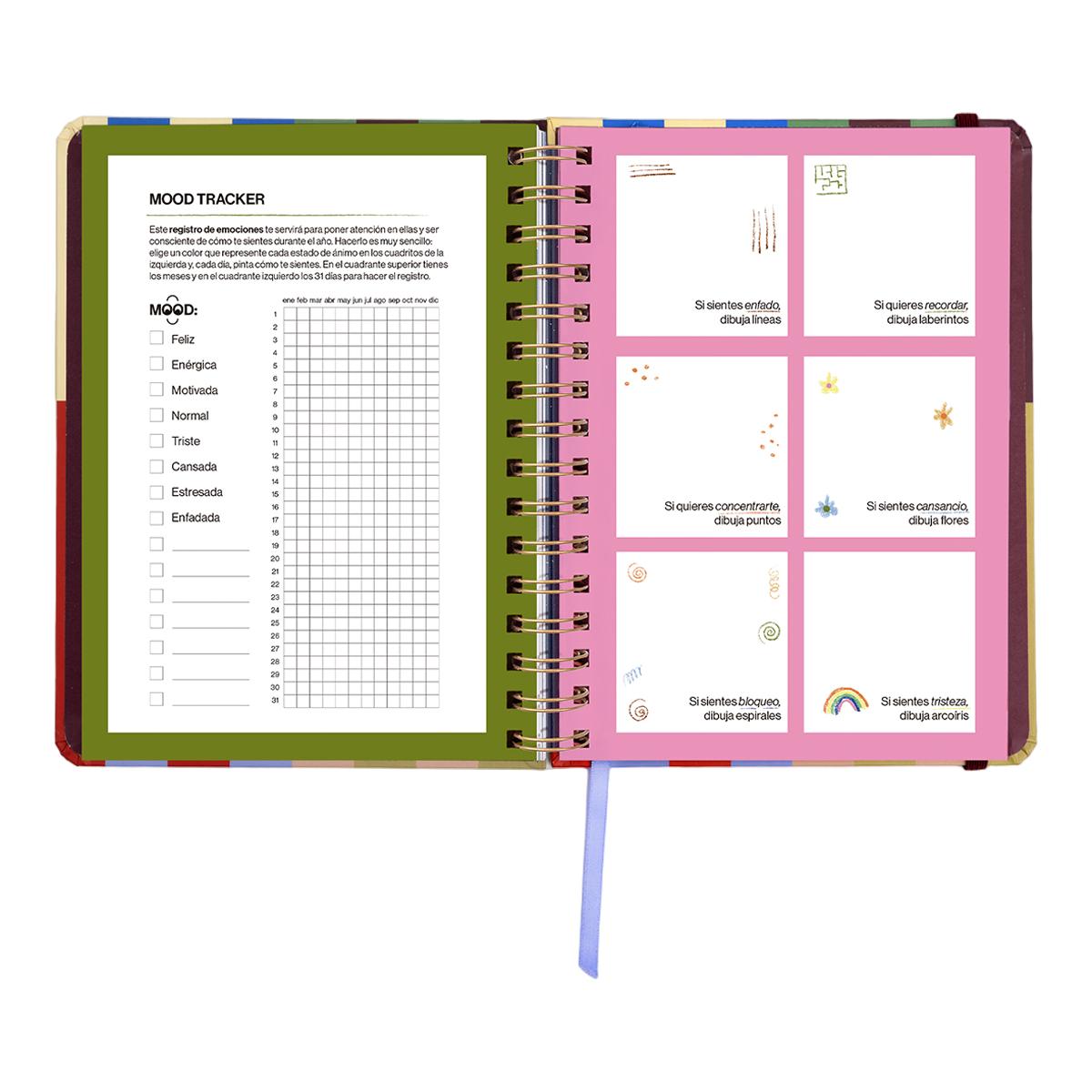 Agenda Anual 12 Meses 2027 168x220 mm 1 Dia por Página Copenhague UO Espanhol Multicolor-16