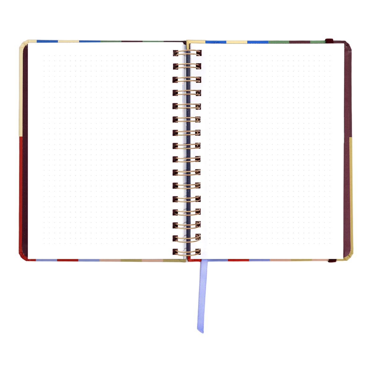 Agenda Anual 12 Meses 2027 168x220 mm 1 Dia por Página Copenhague UO Espanhol Multicolor-19