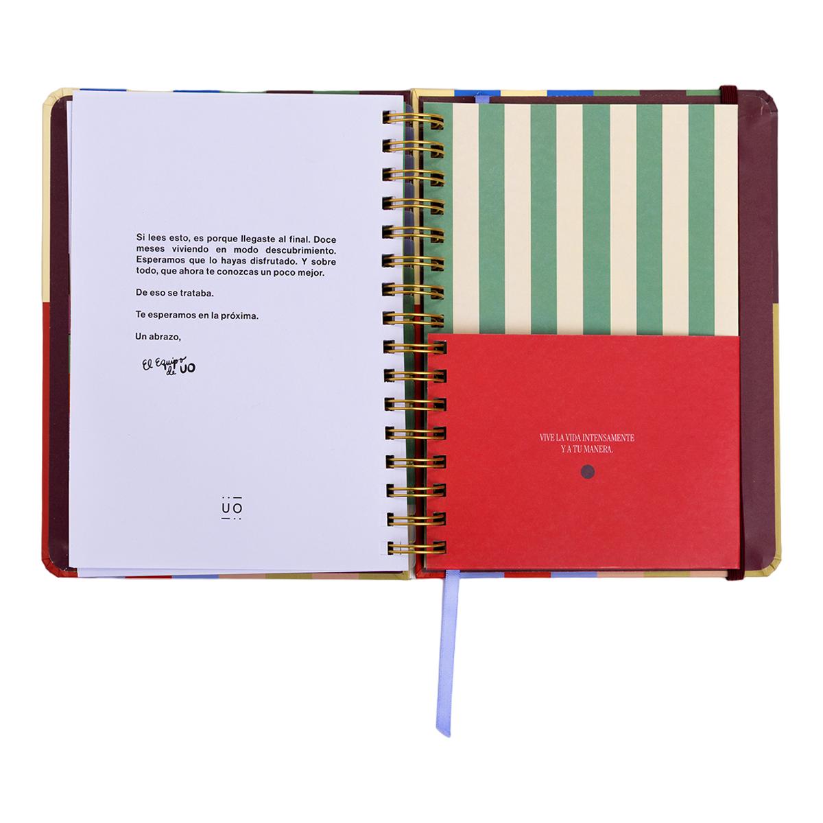 Agenda Anual 12 Meses 2027 168x220 mm 1 Dia por Página Copenhague UO Espanhol Multicolor-20