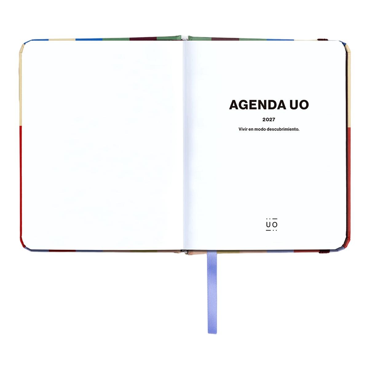 Agenda Anual 12 Meses 2027 128x154 mm Mini Vista Semanal Copenhague UO Espanhol Multicolor-3