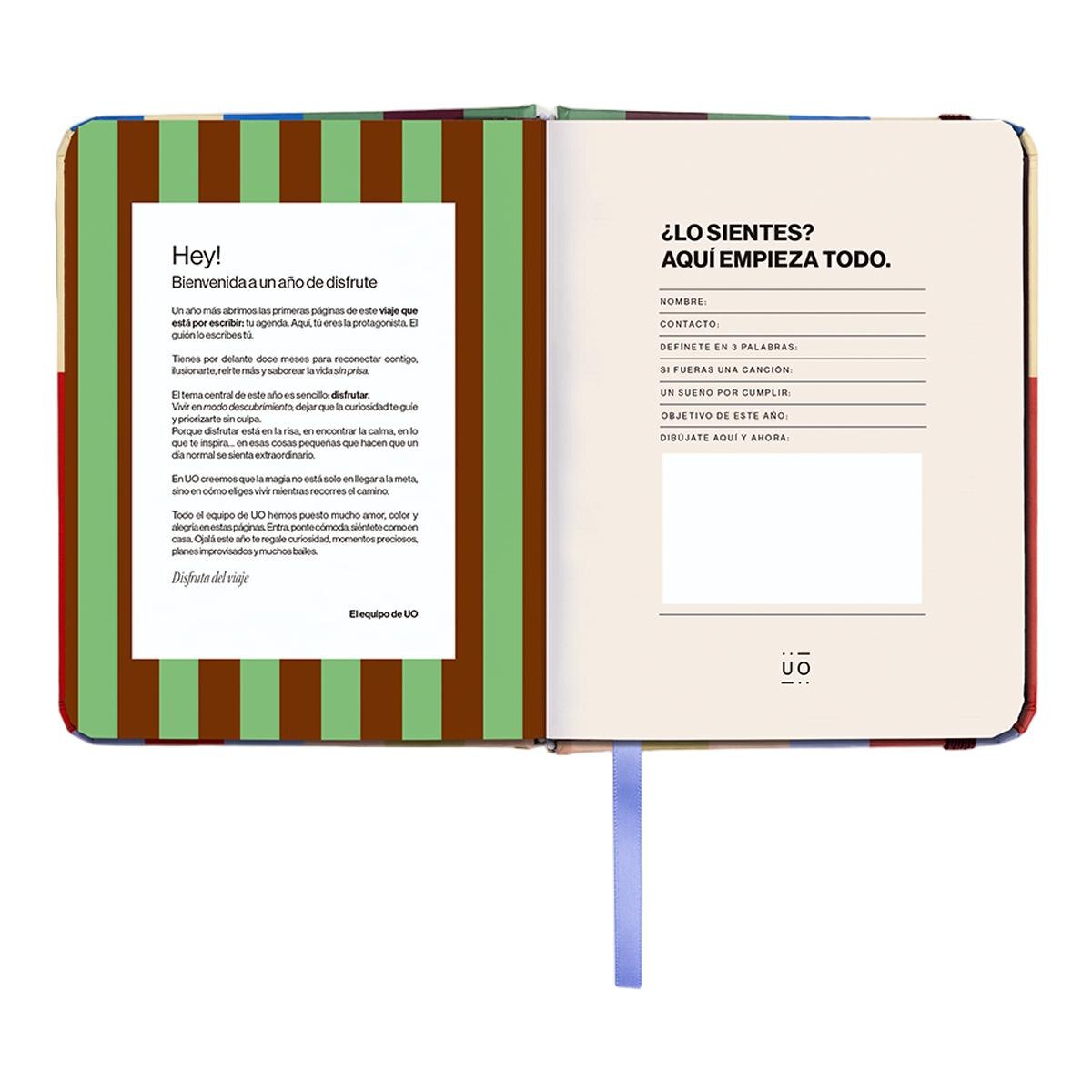 Agenda Anual 12 Meses 2027 128x154 mm Mini Vista Semanal Copenhague UO Espanhol Multicolor-4