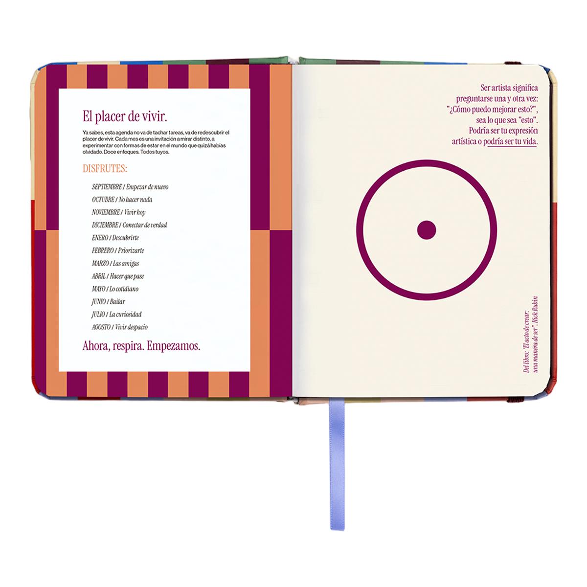 Agenda Anual 12 Meses 2027 128x154 mm Mini Vista Semanal Copenhague UO Espanhol Multicolor-11