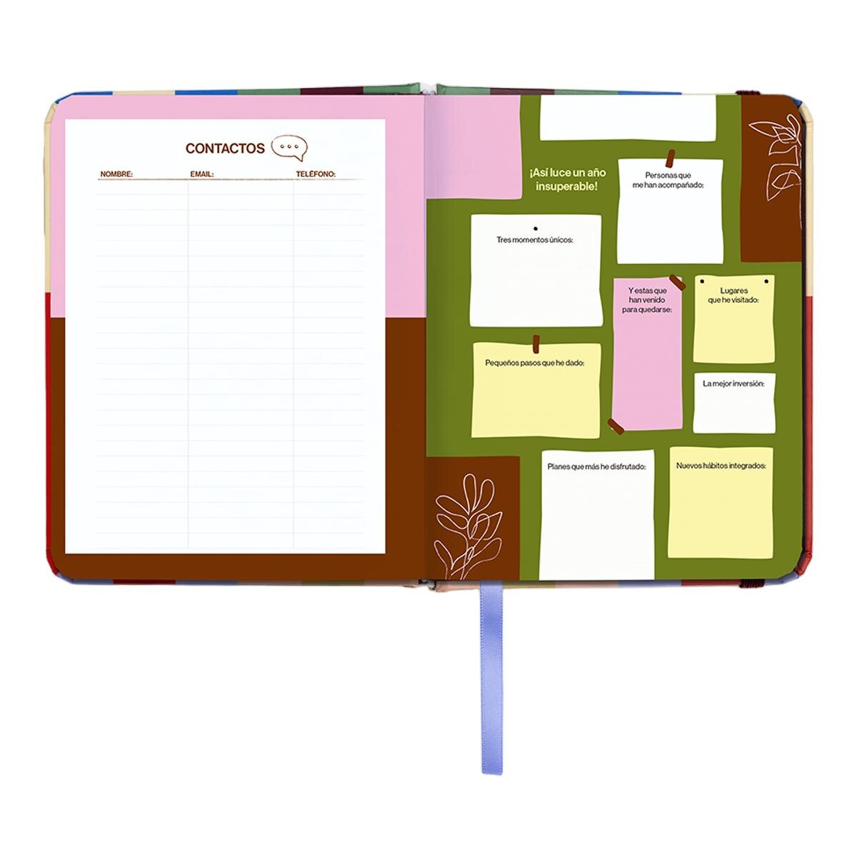 Agenda Anual 12 Meses 2027 128x154 mm Mini Vista Semanal Copenhague UO Espanhol Multicolor-18