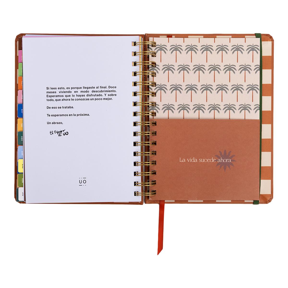 Agenda Anual 12 Meses 2027 168x220 mm Vista Semanal Sunset UO Espanhol Multicolor-20