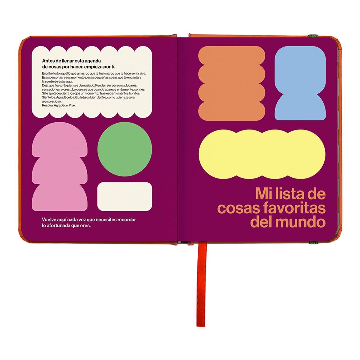 Agenda Anual 12 Meses 2027 128x154 mm Mini Vista Semanal Sunset UO Espanhol Multicolor-10
