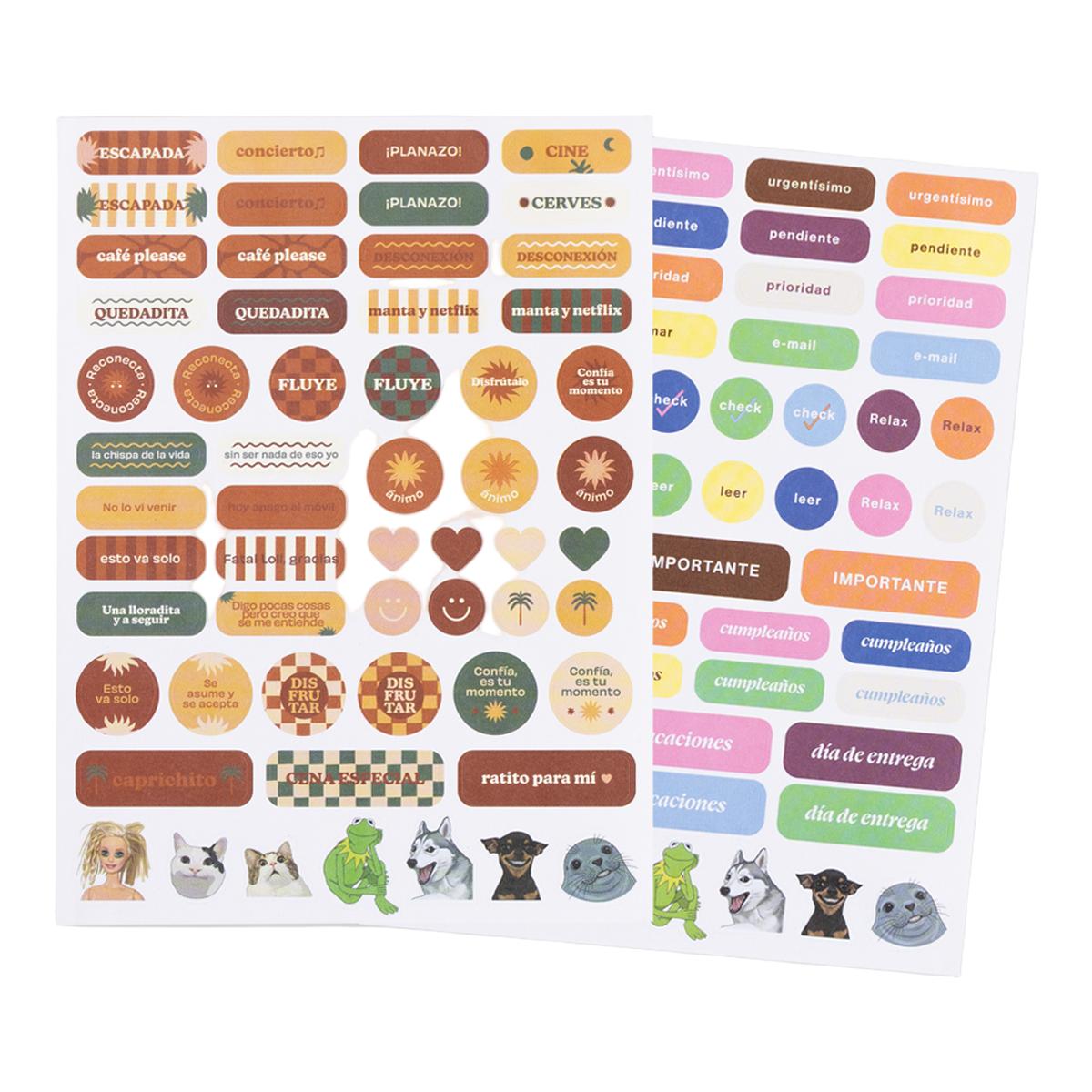 Agenda Anual 12 Meses 2027 128x154 mm Mini Vista Semanal Sunset UO Espanhol Multicolor-21
