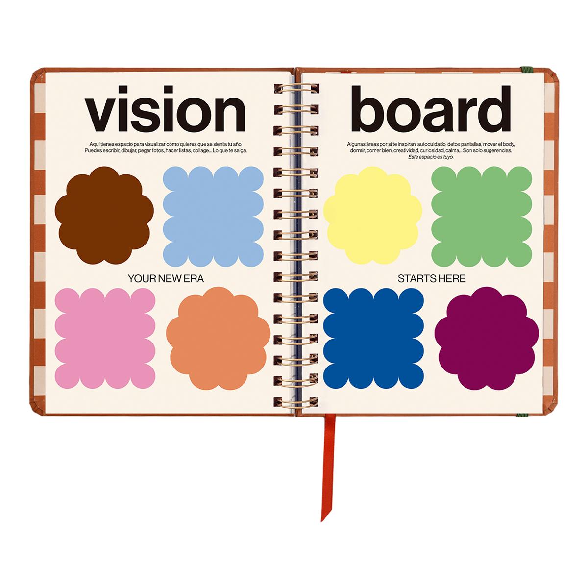 Agenda Anual 12 Meses 2027 168x220 mm 1 Dia por Página Sunset UO Espanhol Multicolor-8