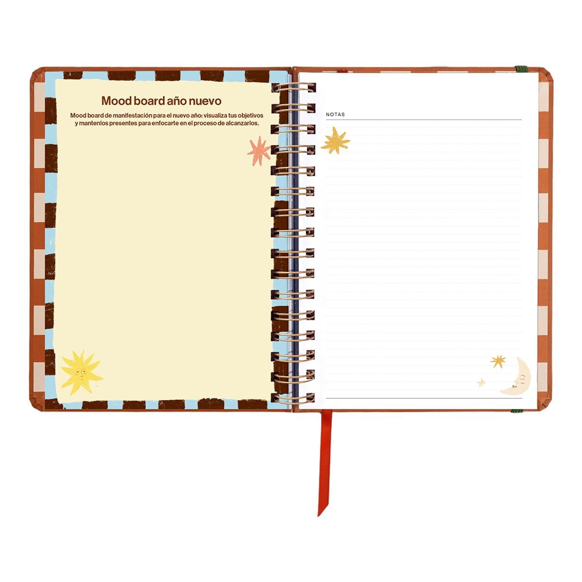 Agenda Anual 12 Meses 2027 168x220 mm 1 Dia por Página Sunset UO Espanhol Multicolor-14