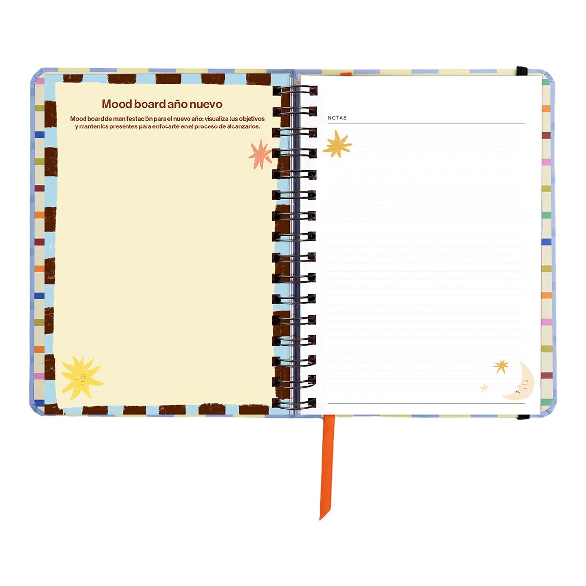 Agenda Anual 12 Meses 2027 168x220 mm 1 Dia por Página Opoagenda UO Espanhol Multicolor-9