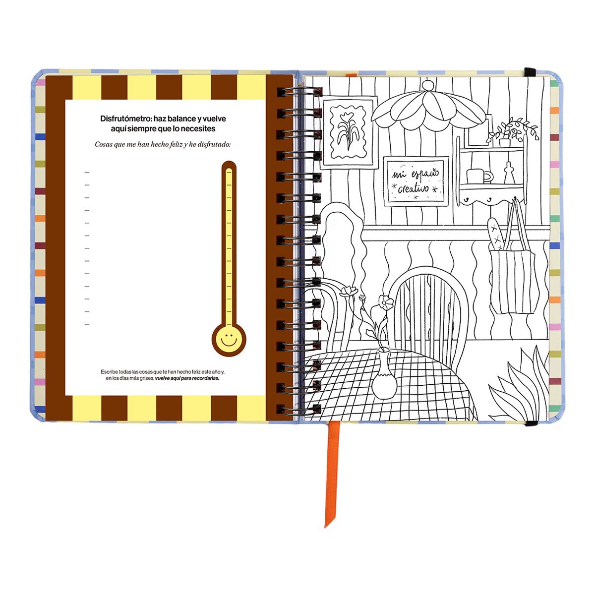 Agenda Anual 12 Meses 2027 168x220 mm 1 Dia por Página Opoagenda UO Espanhol Multicolor-11