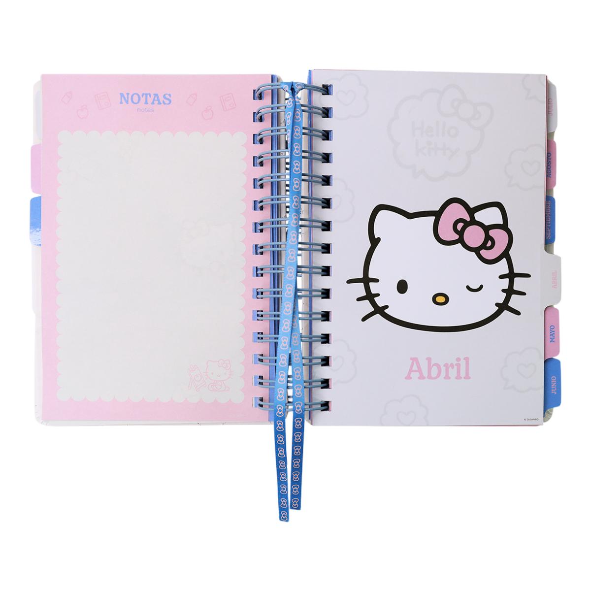 Agenda 2027 14x20 DxP Hello Kitty by Mooving Branco-marfim-2
