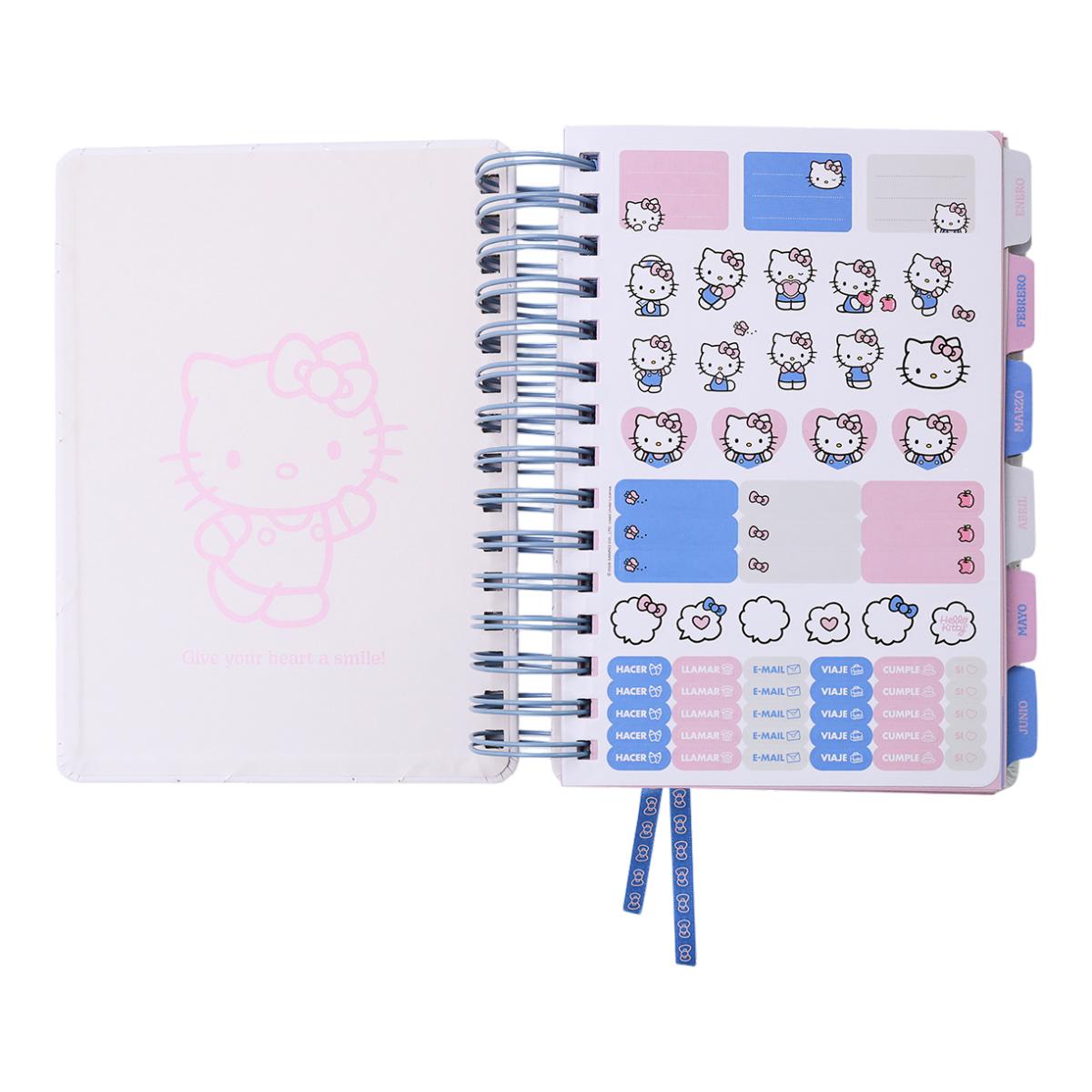 Agenda 2027 14x20 DxP Hello Kitty by Mooving Branco-marfim-4