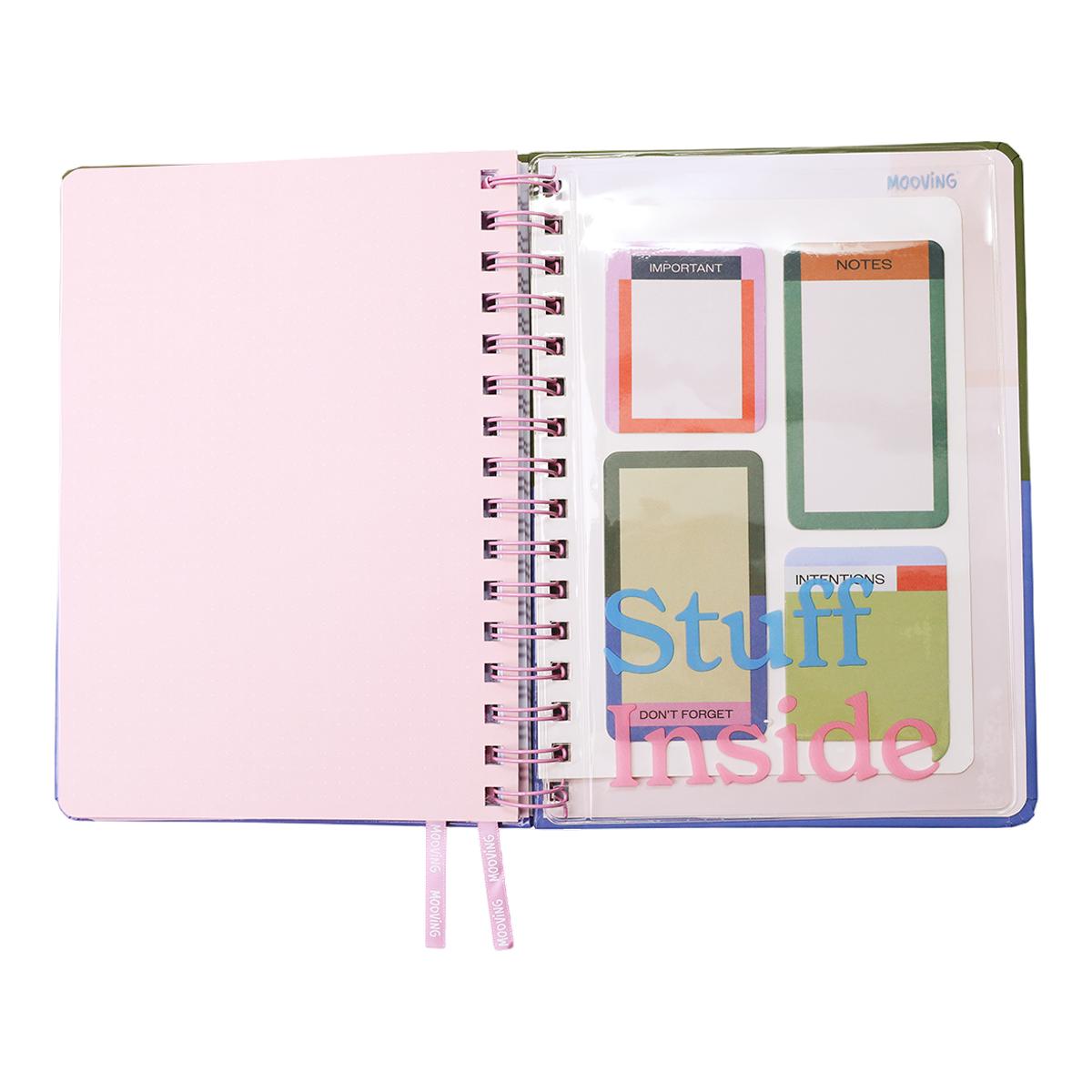 Agenda 2027 15x21 DxP Chromatic MOOVING Azul / Multicolor-4