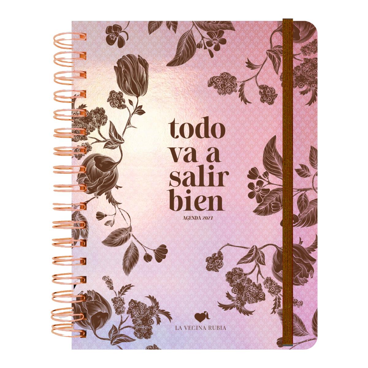 Agenda anual diaria 2027 La Vecina Rubia Tantanfan Multicolor-1