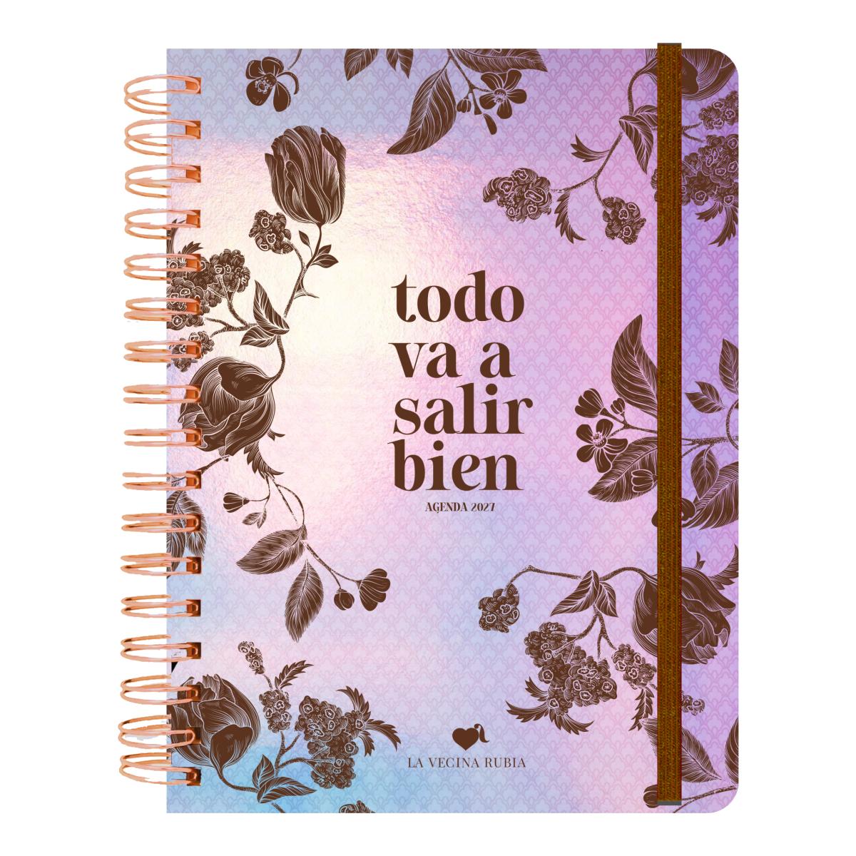 Agenda anual semanal 2027 La Vecina Rubia Tantanfan Multicolor-1
