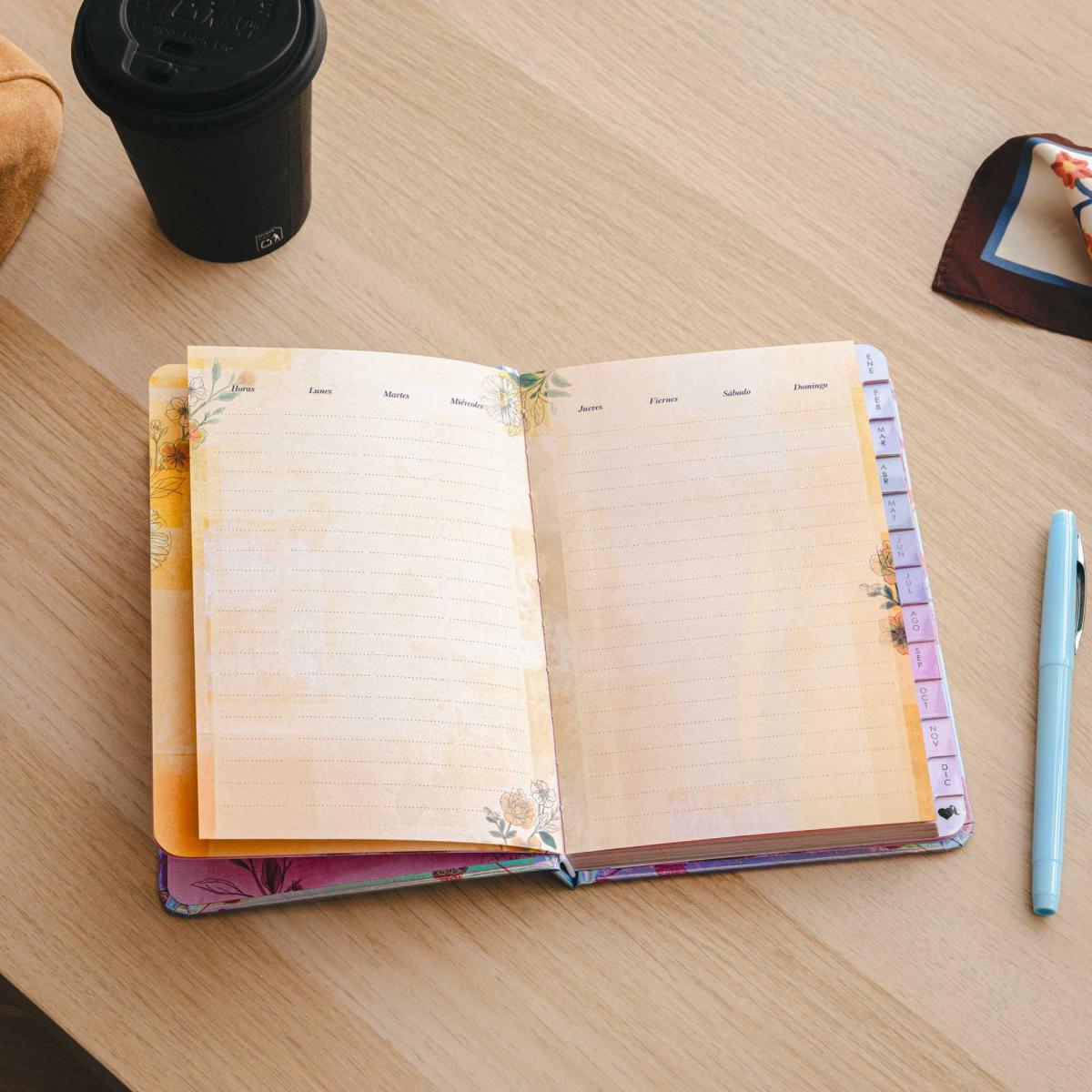 Agenda anual bolsillo 2027 La Vecina Rubia Tantanfan Multicolor-8