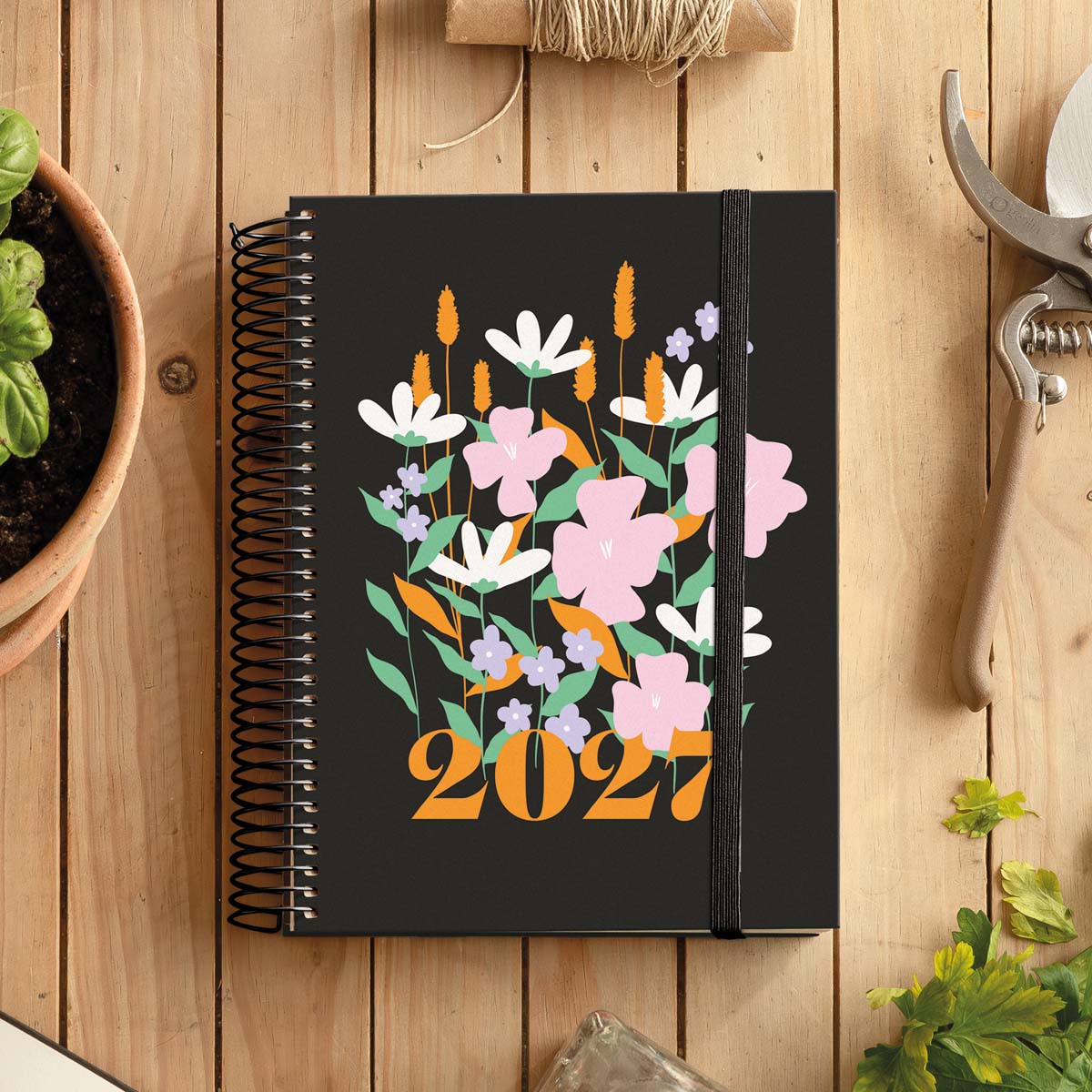 Imagen 7 de Agenda Espiral Plus 1 día por página Espigas 2027 Miquelrius Multicolor