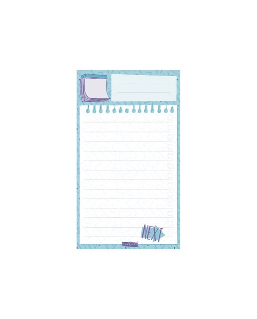 Bloco de Notas Talkual Next - 90x155 mm 1