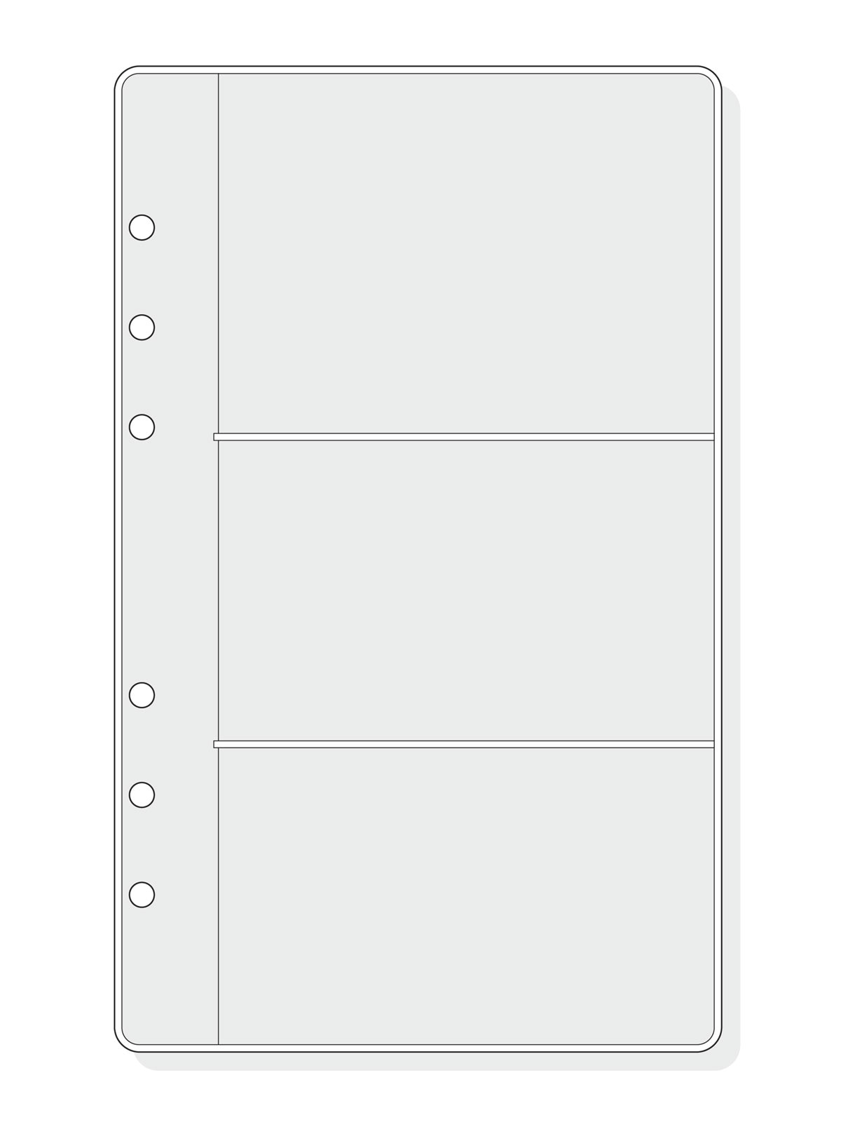 Imagem 0 de Recarga de capas para cartões R566 para agenda Open 500