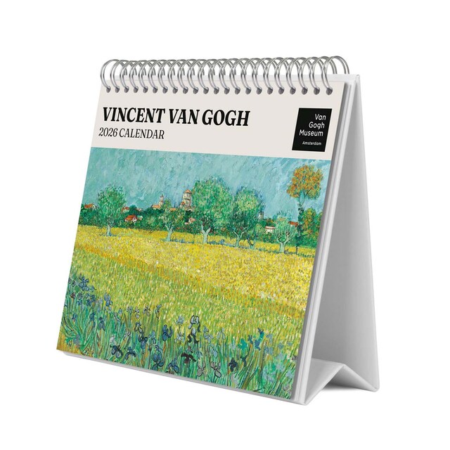 Imagem 0 de Calendário de Secretária 2026 Van Gogh Museum Erik Amarelo
