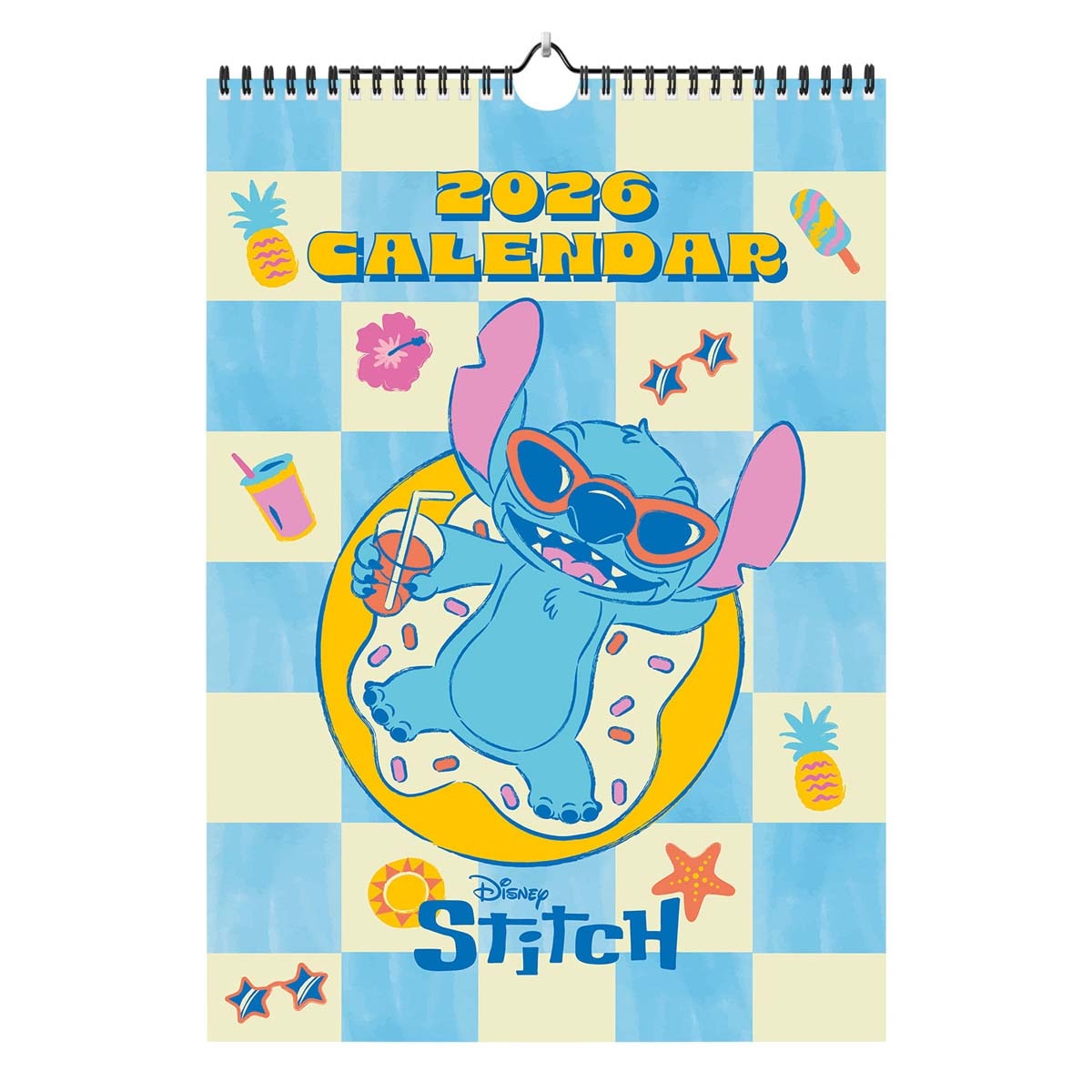 Imagen 0 de Calendario 2026 A3 Disney Stitch Erik azul