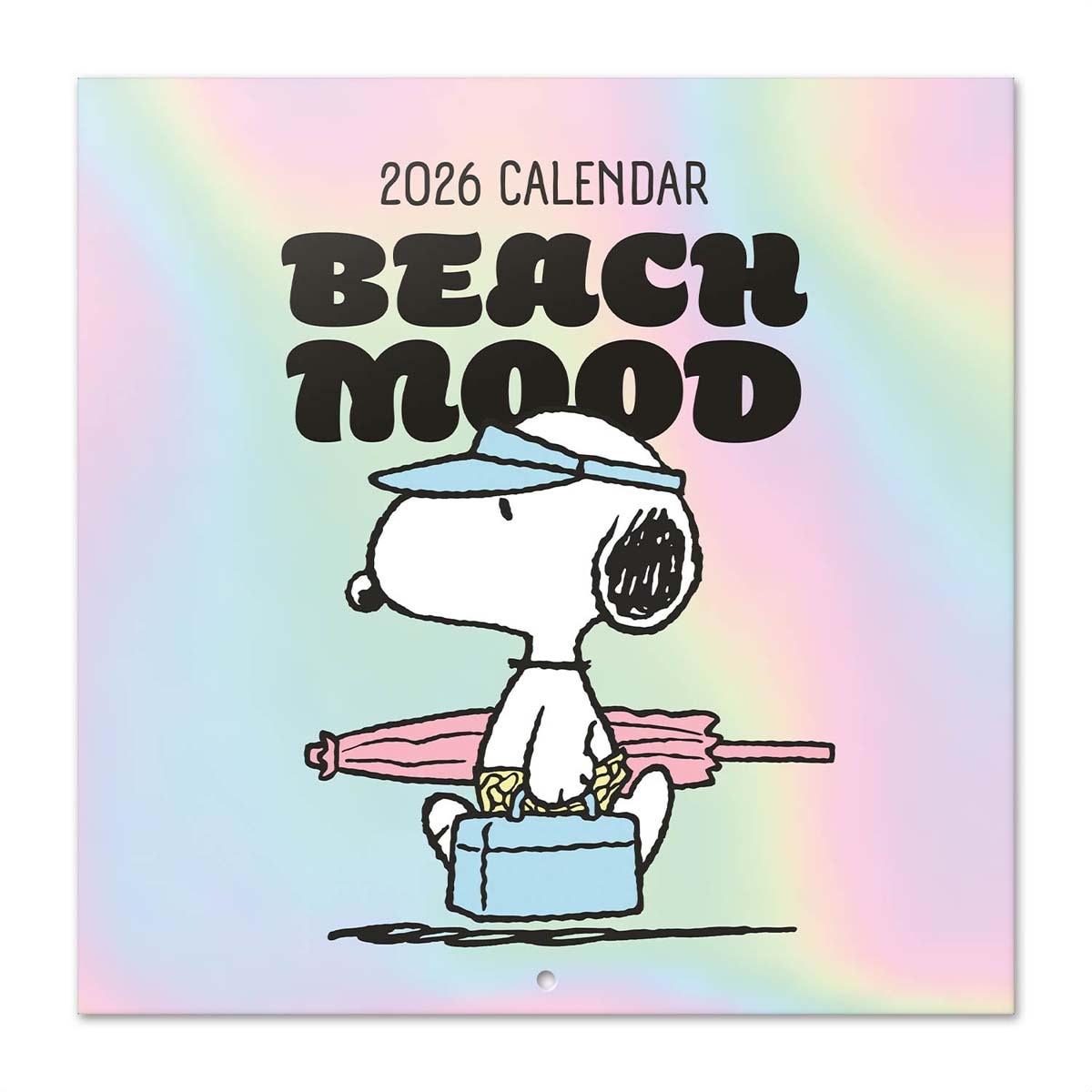 Calendario 2026 30x30 Snoopy Erik azul Azul / Negro-1