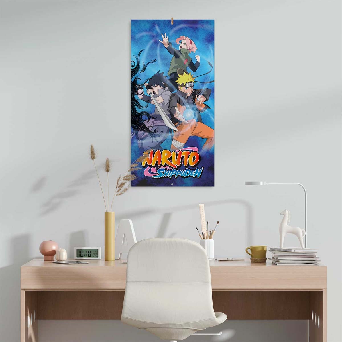 Calendario 2026 30x30 Naruto Shippuden Erik azul Azul / Naranja-4