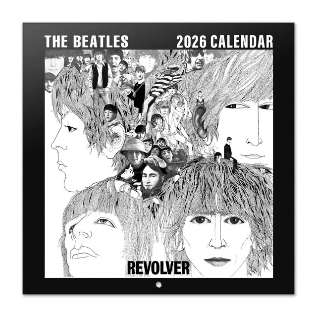 Calendario 2026 30x30 The Beatles Erik blanco