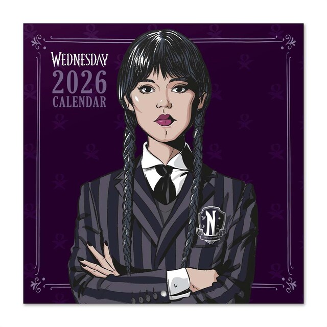 Imagem 0 de Calendário 2026 30x30 Quarta-feira Erik Roxo