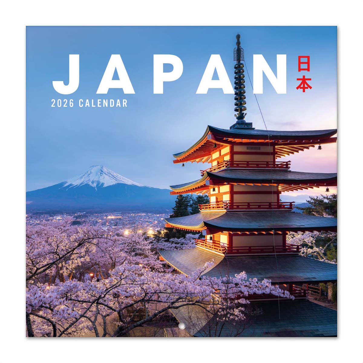 Imagen 0 de Calendario 2026 30x30 Japón Erik azul