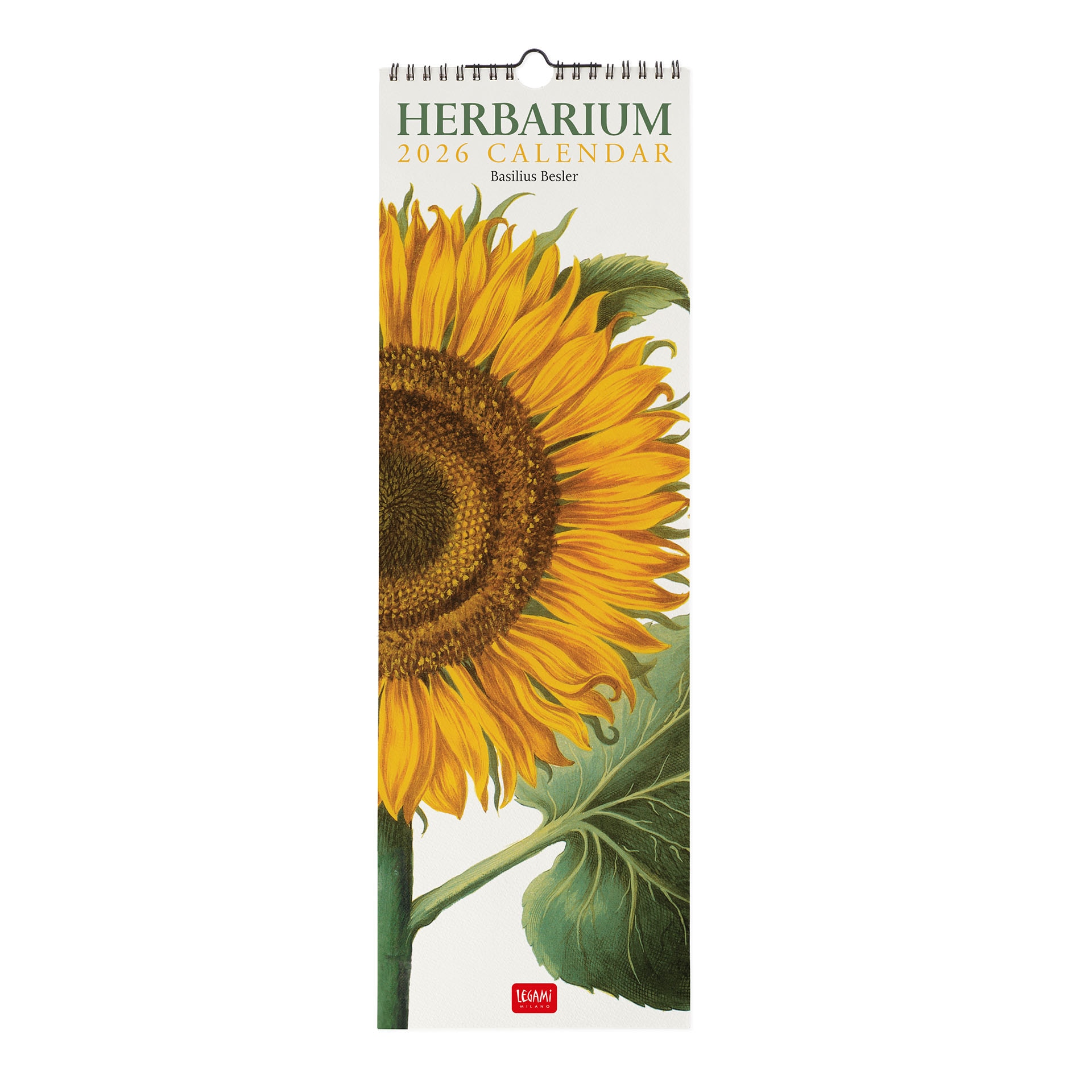 Imagem 0 de Calendario 2026 de Parede Vista por Mês Herbarium Legami