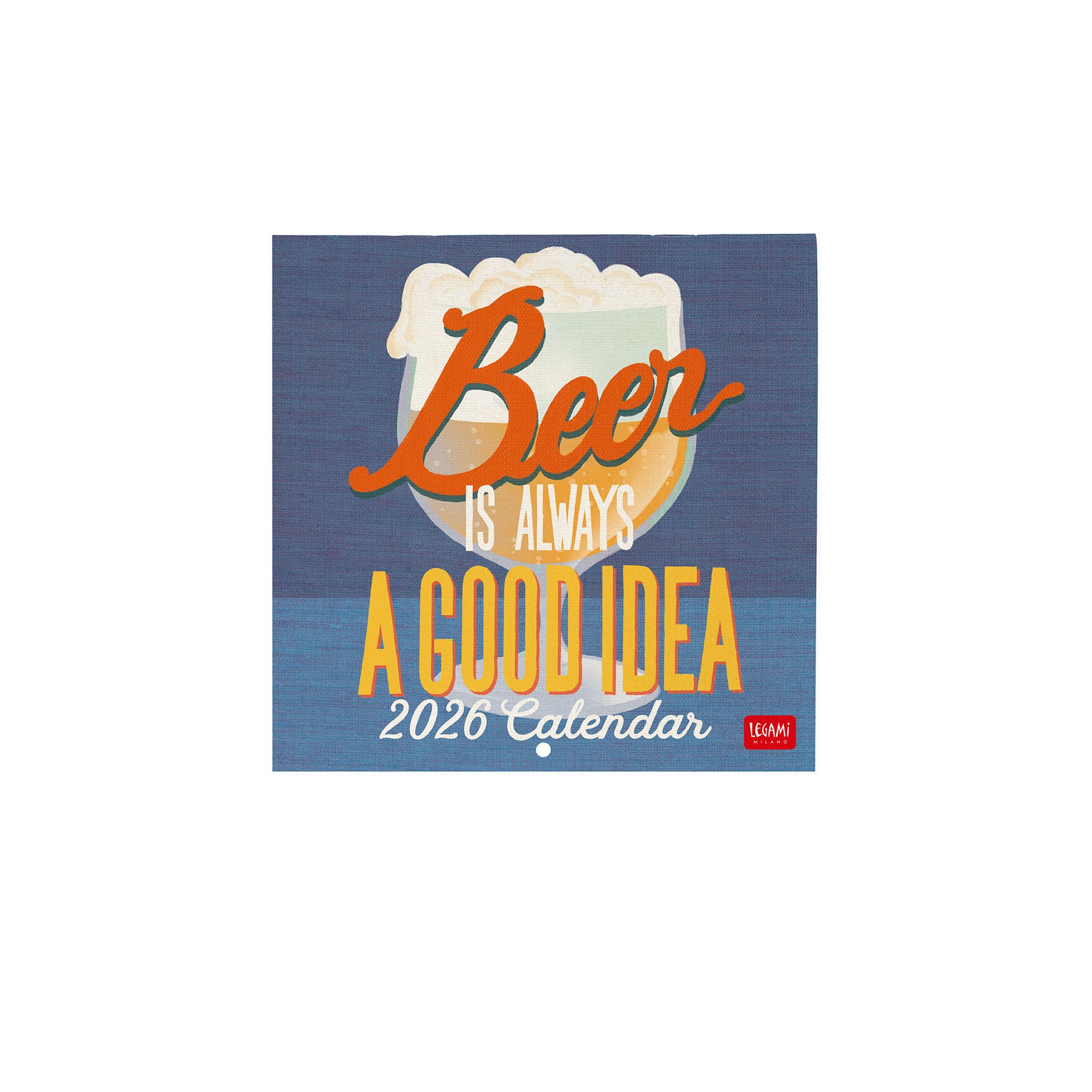 Imagem 0 de Calendario 2026 de Parede Vista por Mês Beer Legami