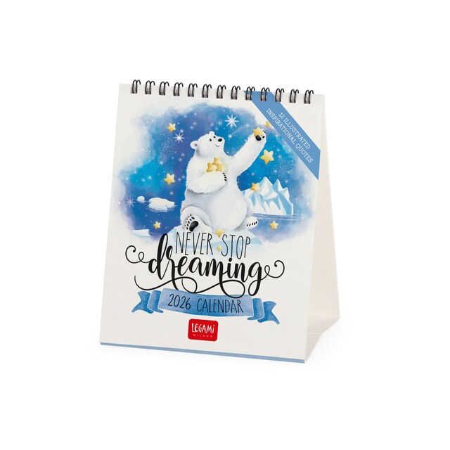 Imagem 0 de Calendario 2026 de Secretária Vista por Mês Aphorisms Legami