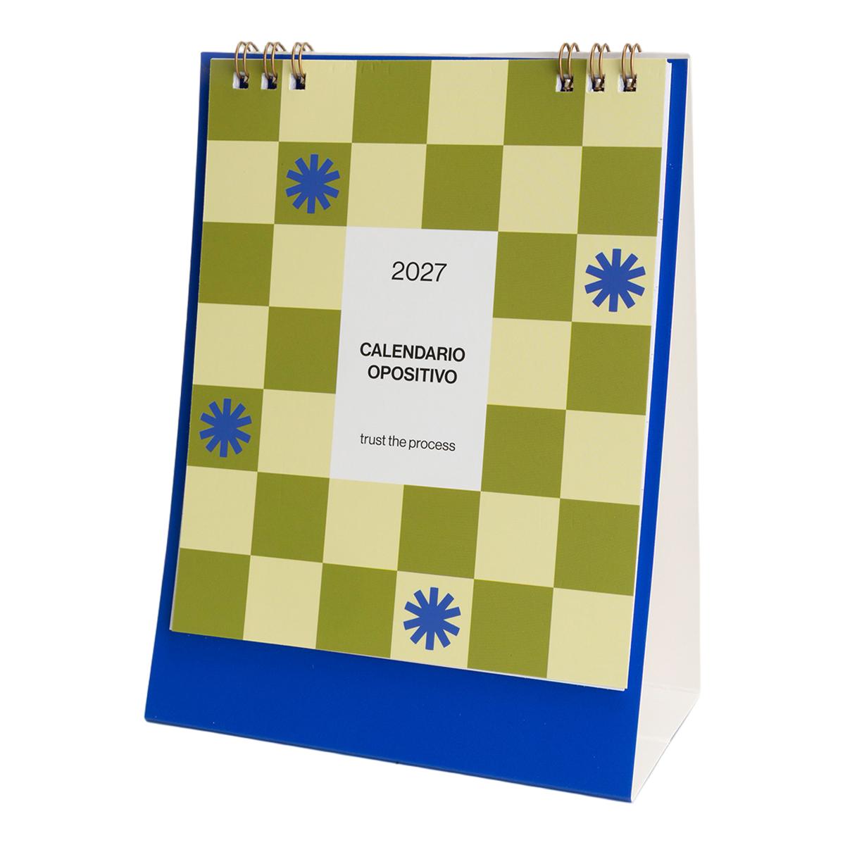 Calendario de Secretaria 2027 Opos 150x210 mm  UO Espanhol Multicolor-2
