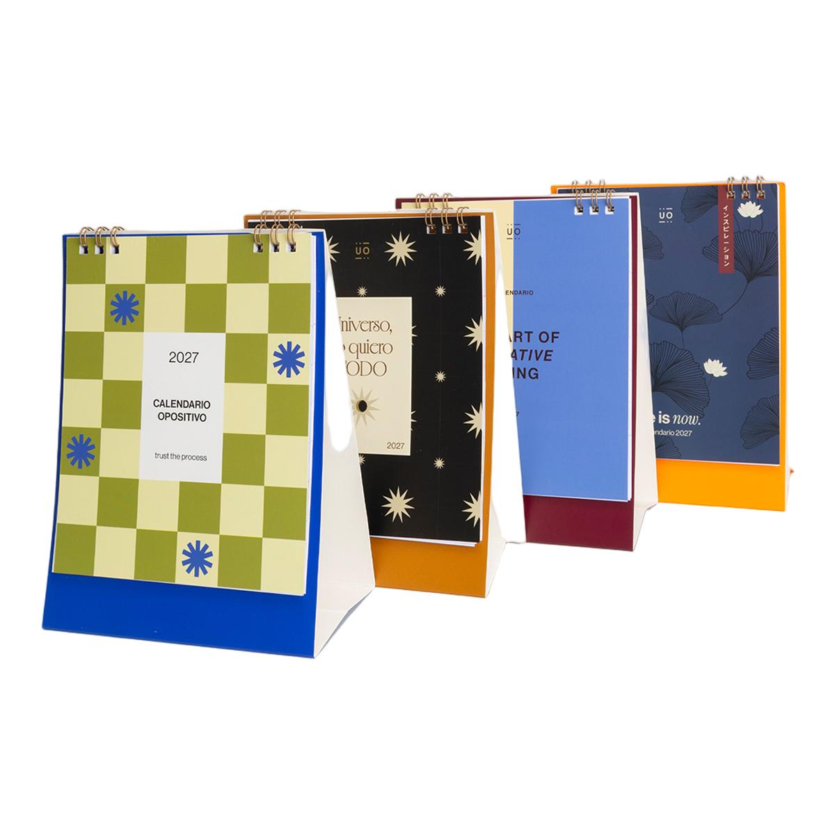 Calendario de Secretaria 2027 Opos 150x210 mm  UO Espanhol Multicolor-8