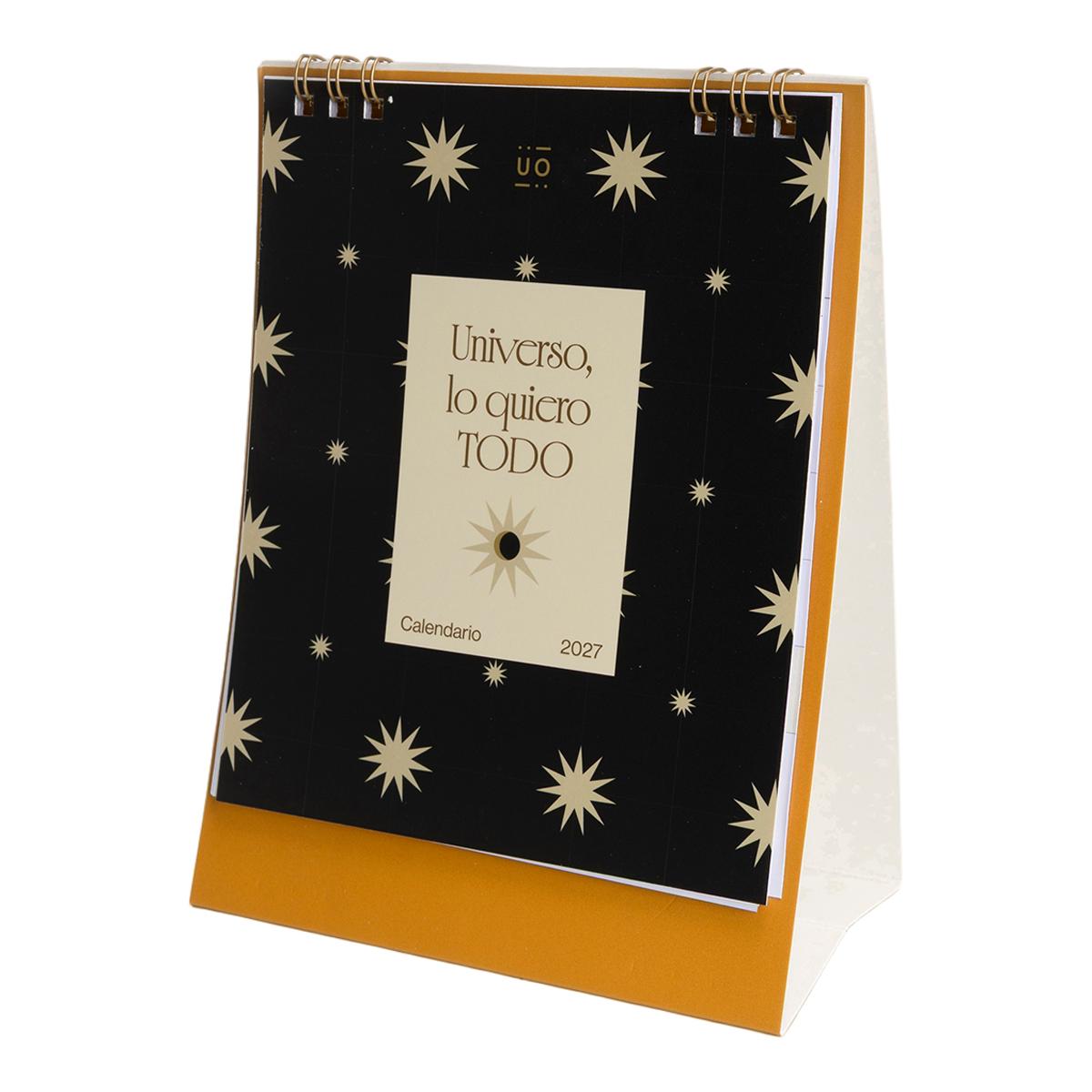 Calendario de Secretaria 2027 150x210 mm Universo UO Espanhol Multicolor-2