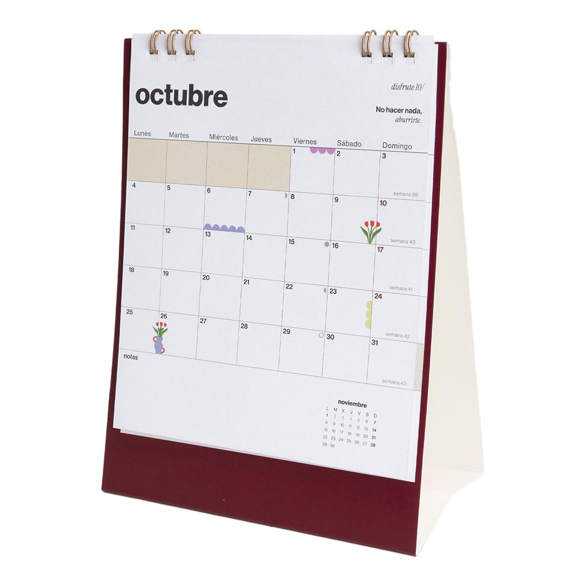 Calendario de Secretaria 2027 150x210 mm Copenhague UO Espanhol Multicolor-5