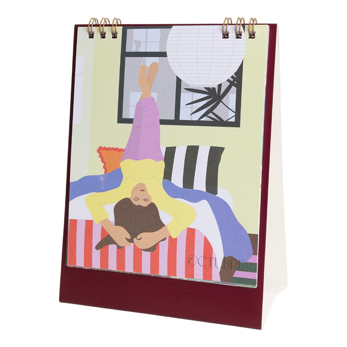 Calendario de Secretaria 2027 150x210 mm Copenhague UO Espanhol Multicolor-6