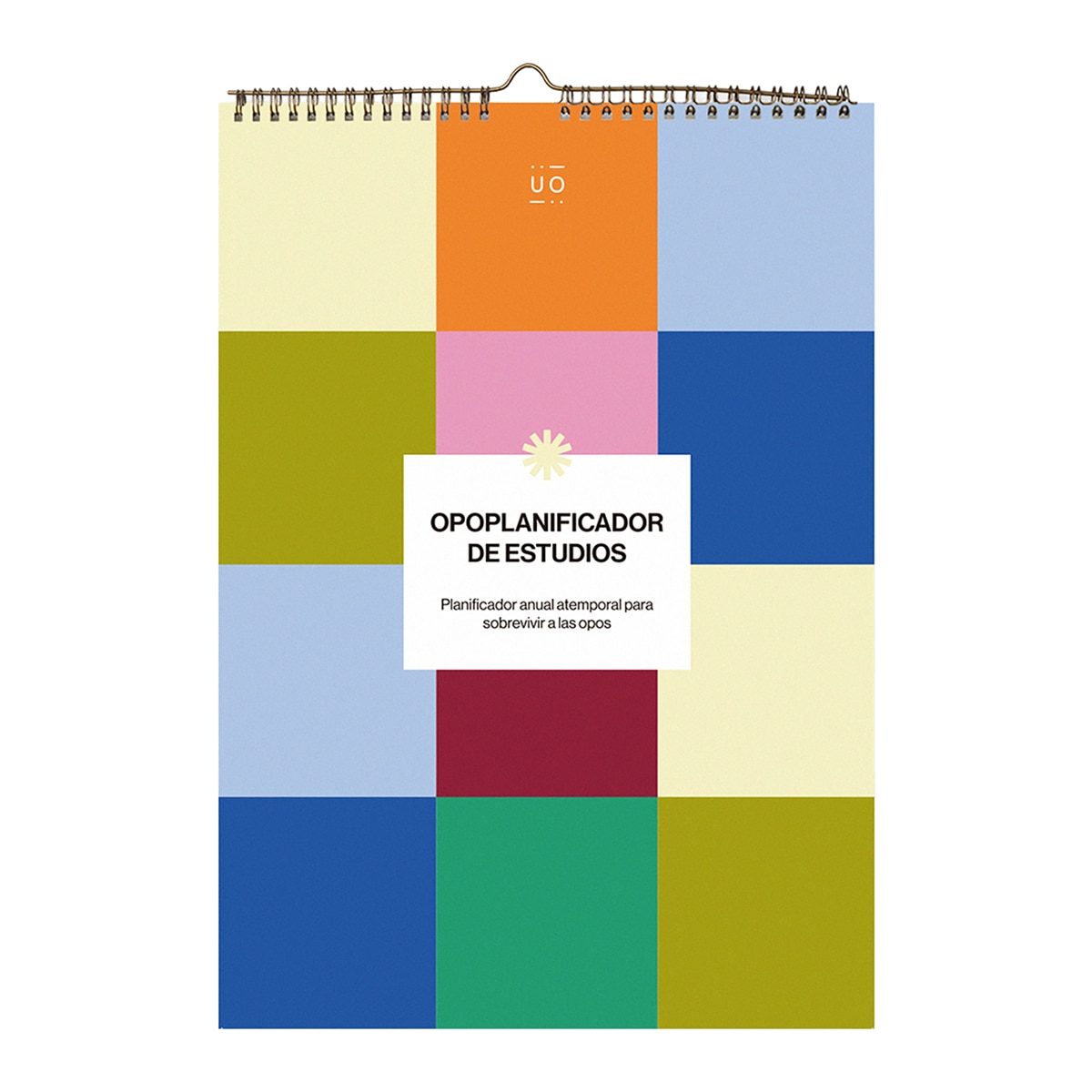 Imagem 0 de Calendario de Parede Atemporal Opositores 300x420 mm  UO Espanhol
