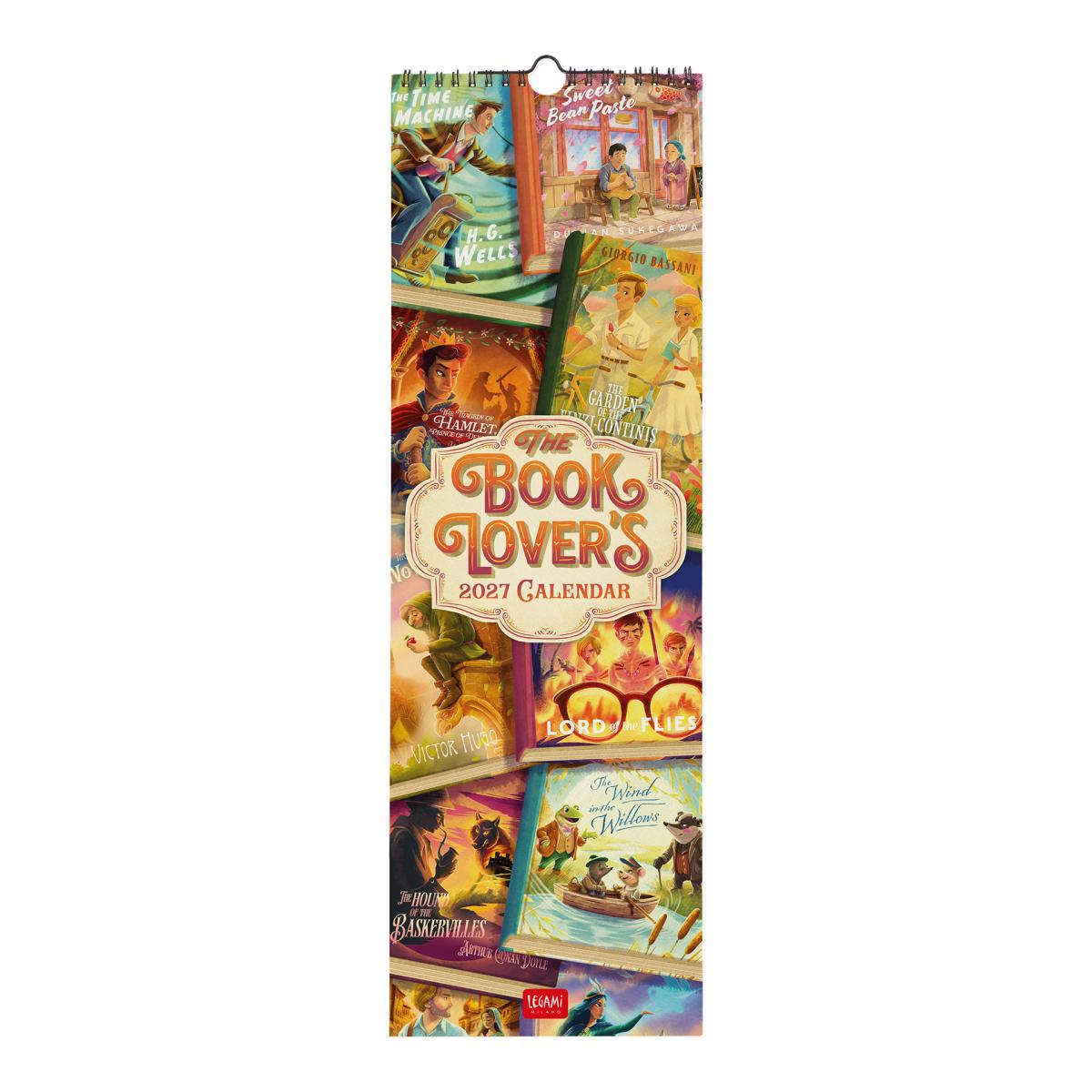 Imagem 0 de Calendario de Parede 2027 Vista por Mês Booklovers Legami