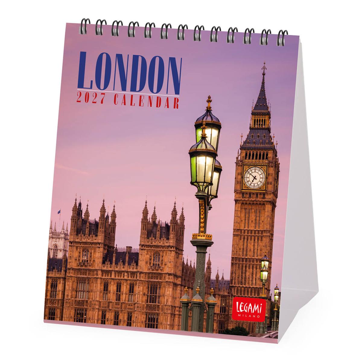 Imagem 0 de Calendario 2027 de Secretária Mês Vista London Legami