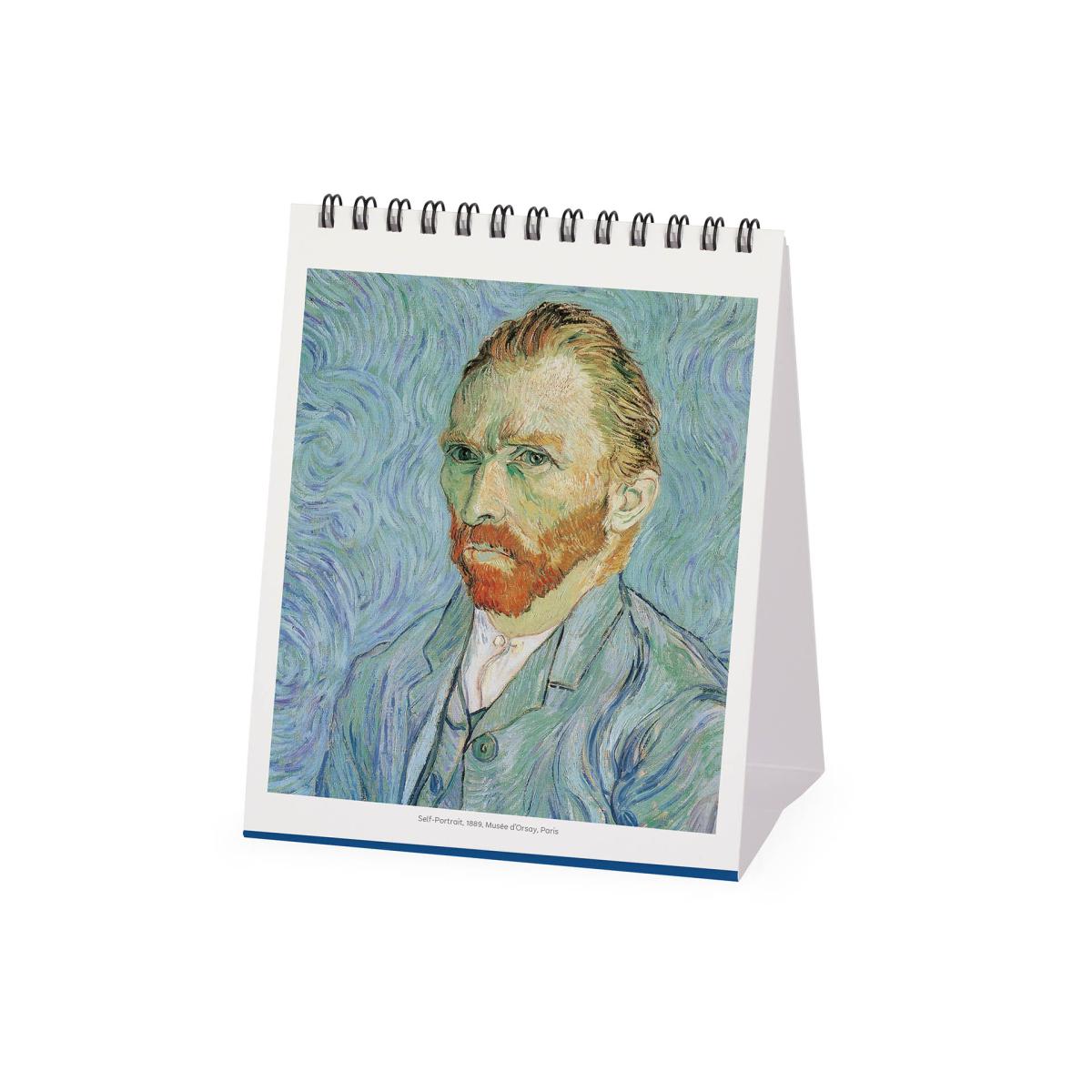 Calendario 2027 de Secretária Mês Vista Vincent Van Gogh Legami 2