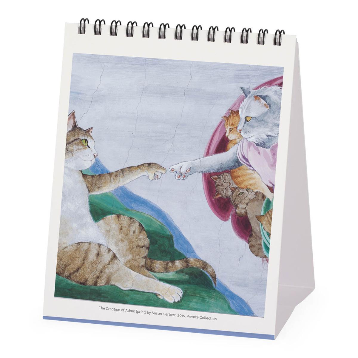 Calendario 2027 de Secretária Mês Vista MasterCats Legami 2