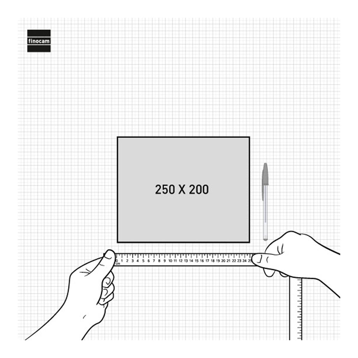 Calendário de parede com fixação por cola e íman, ano de 2027, Trendy Design, 250 x 200 mm, visualização mensal, Finocam, em português Multicolor-8