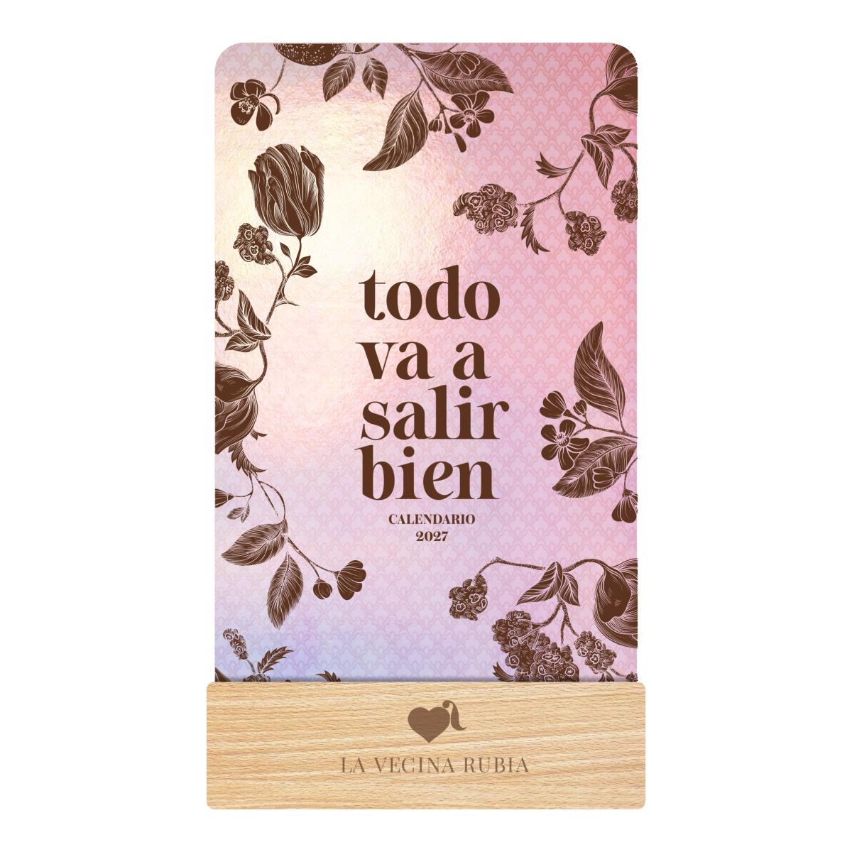 Imagen 0 de Calendario mesa de tarjetas 2027 La Vecina RubiaTantanfan