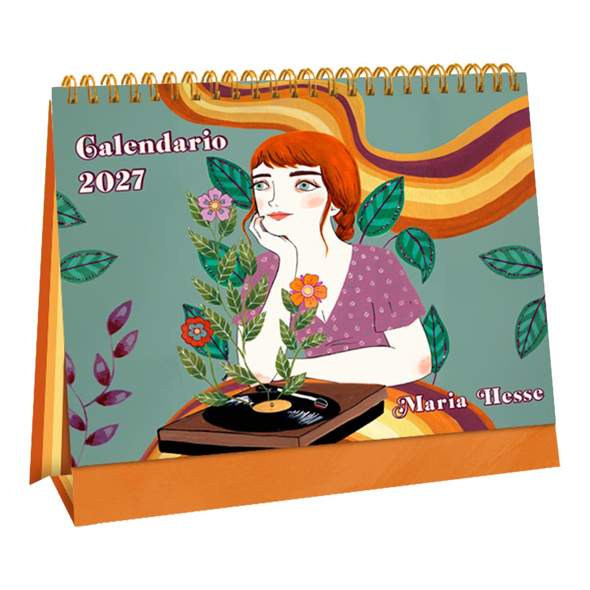 Imagen 0 de Calendario de mesa 2027 María Hesse Tantanfan
